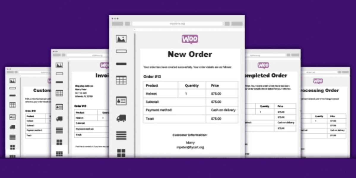WooCommerce Email Customizer with Drag and Drop Email Builder