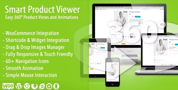 Smart Product Viewer - 360º плагин анимации WordPress