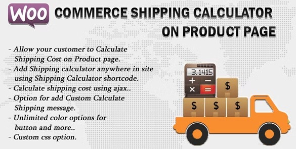 Woocommerce Shipping Cost Calculator On Product Page