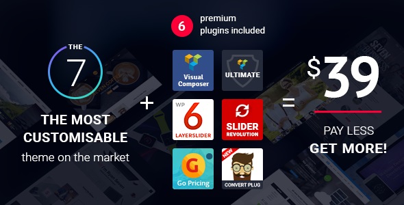 The7 — конструктор сайтов и электронной коммерции для WordPress