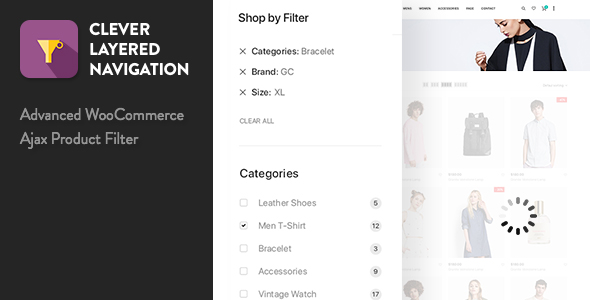 Clever WooCommerce Ajax Product Filter - фильтр товаров