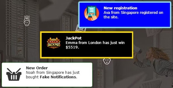 Fake Notifications for Wordpress - фейковые уведомления