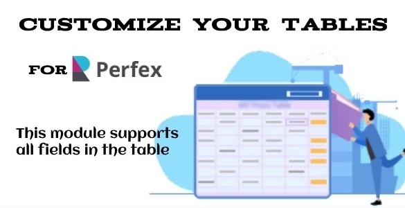 Adjustable Table List Headings For PerfexCRM