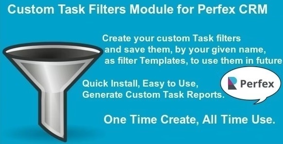 Custom Task Filters Module for Perfex CRM