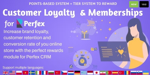 Customer Loyalty and Memberships for Perfex CRM