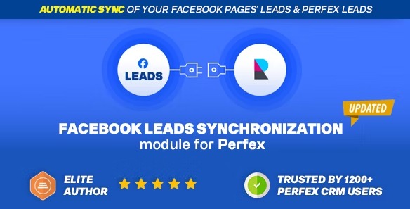 Facebook Leads - модуль синхронизации Perfex CRM Leads