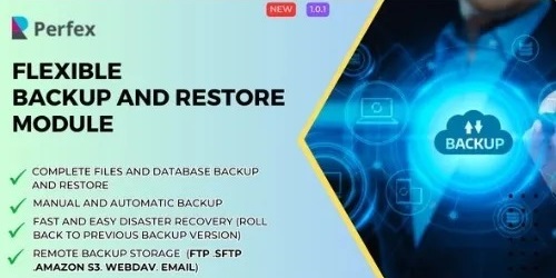 Flexible Backup and Restore Module for Perfex