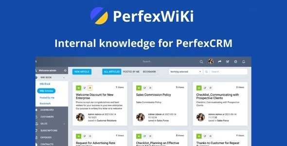 PerfexWiki - Internal knowledge for Perfex CRM