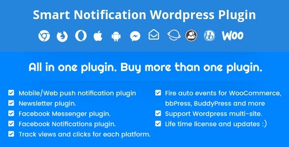 Smart Notification Wordpress - плагин push уведомлений для Wordpress