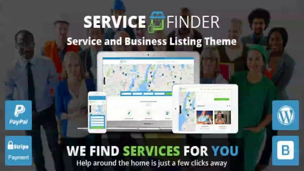 Service Finder - WordPress тема доски объявлений