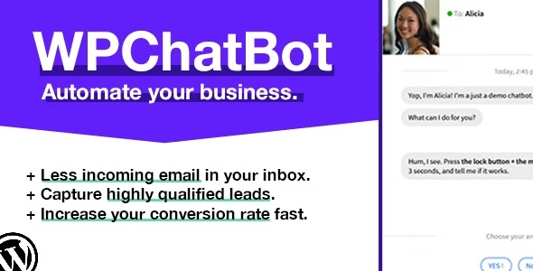 WP Chatbot - конструктор чат-ботов Wordpress