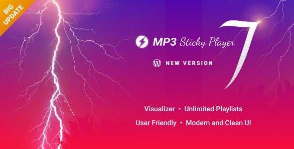 Плагин для Wordpress и WooCommerce MP3-плеер Sticky Player