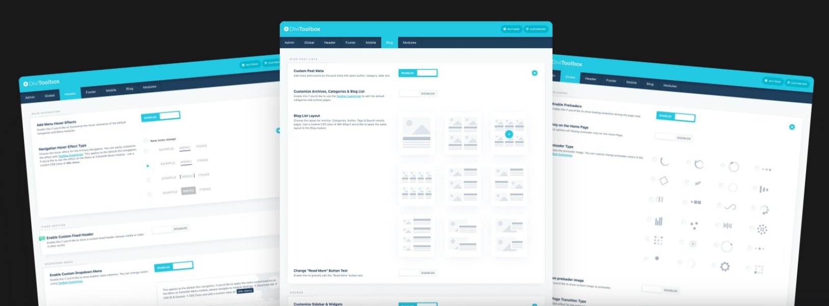 Divi Toolbox - мощные инструменты для настройки темы Divi