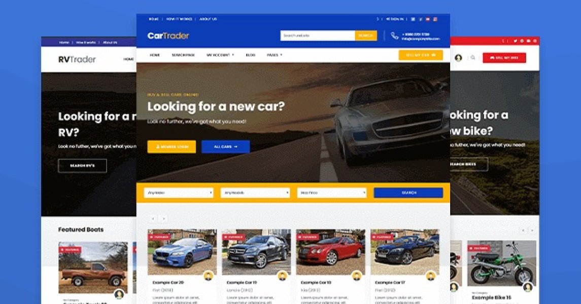 PremiumPress Car Dealer Theme