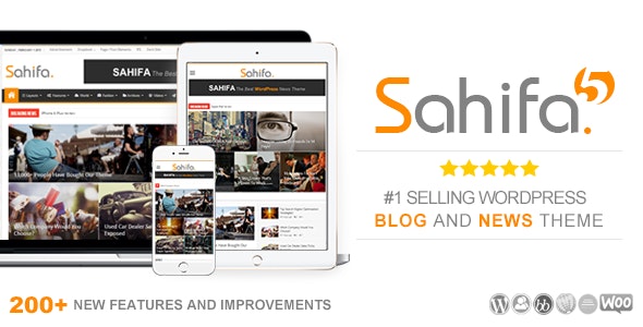 Sahifa — Адаптивные новости на WordPress / Журнал / Блог