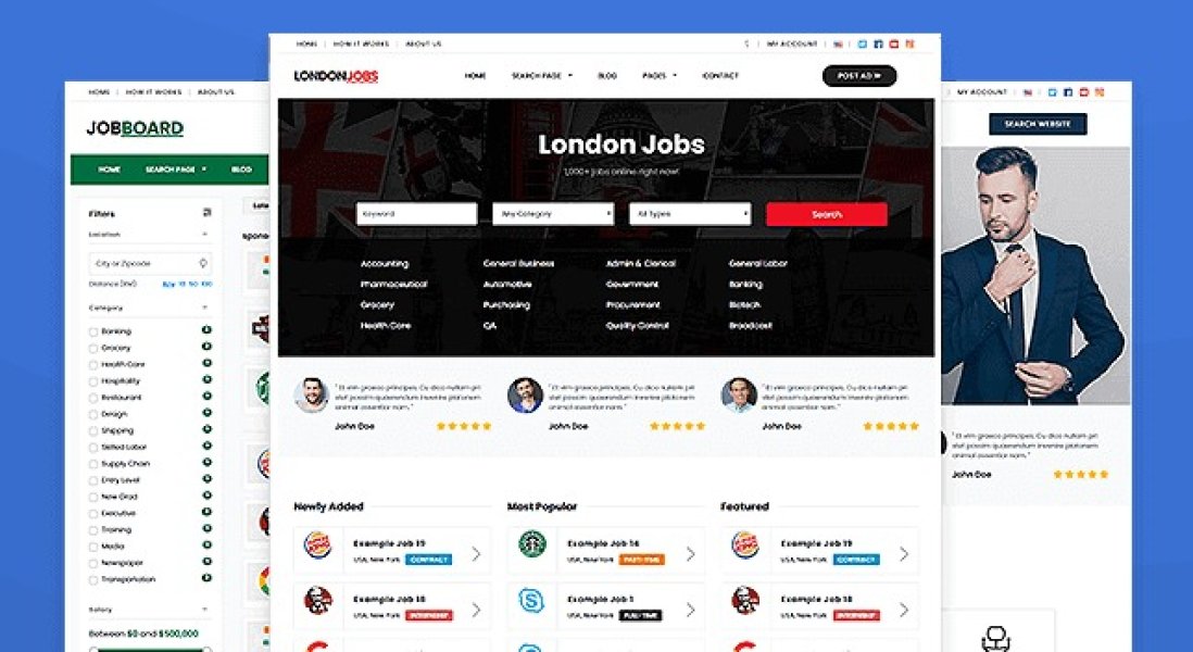 PremiumPress Jobs Board Theme