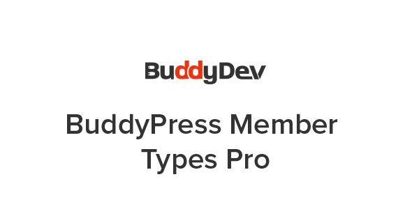 BuddyPress Member Types Pro