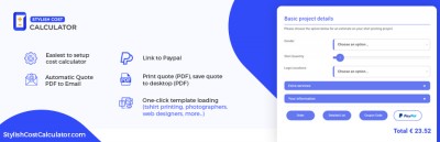 Stylish Cost Calculator Premium