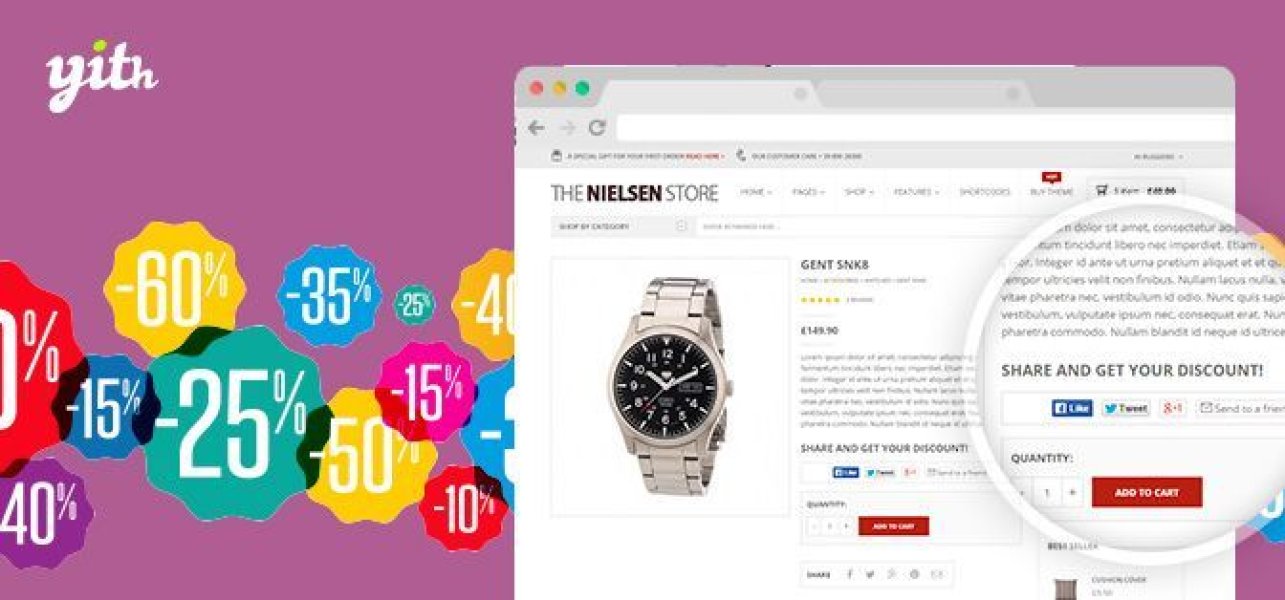 YITH WooCommerce Share For Discounts Premium