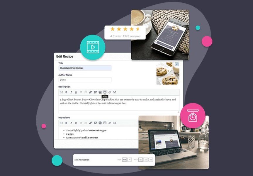 Tasty Recipes - плагин для создания рецептов на WordPress