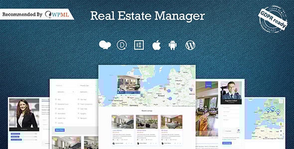 Real Estate Manager Pro - плагин недвижимости WordPress