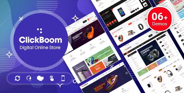 ClickBoom - тема WordPress для цифрового магазина WooCommerce
