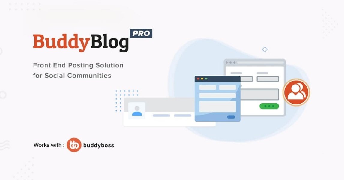 BuddyBlog Pro - фронтенд постинг для BuddyPress и BuddyBoss