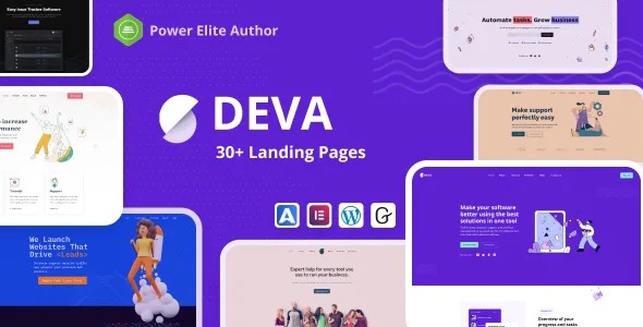 Deva — идеальная WordPress-тема для лендингов и SaaS-проектов