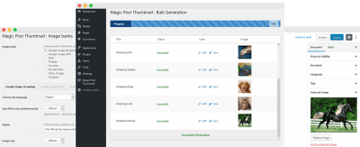 Magic Post Thumbnail Pro — автоматическое создание избранных изображений для WordPress