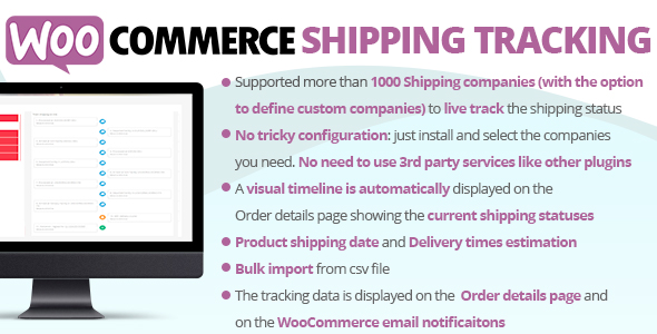 WooCommerce Shipping Tracking - трекинг товаров
