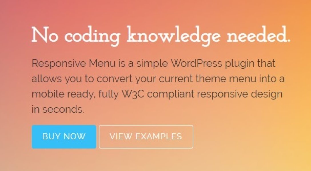 Responsive Menu Pro - высоконастраиваемое отзывчивое меню для WordPress
