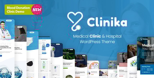 Clinika — WordPress-тема для медицинских клиник