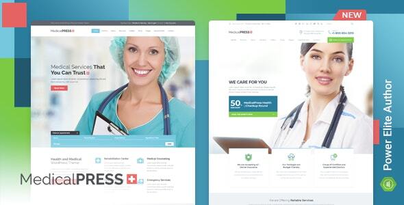 MedicalPress — WordPress тема для медицинских сайтов