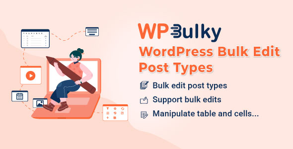 WPBulky — плагин для массового редактирования типов сообщений в WordPress