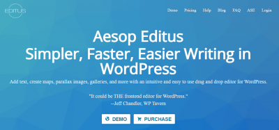 Editus - фронтенд-редактор и конструктор историй WordPress