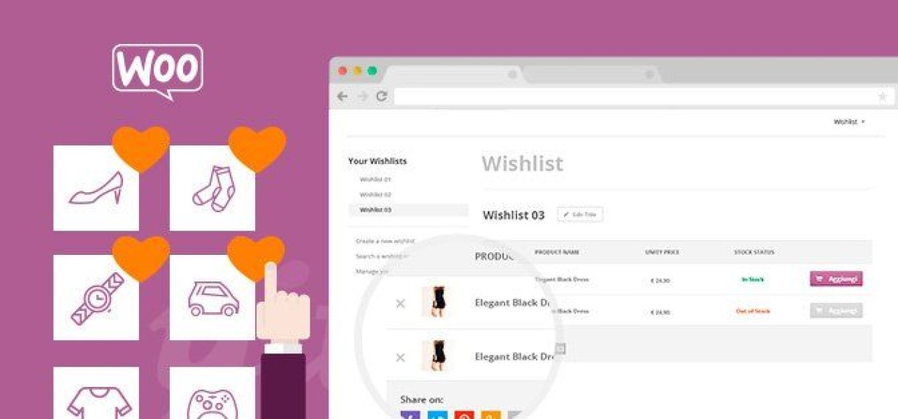 YITH WooCommerce Wishlist Premium - списки желаний