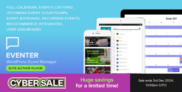 Eventer — плагин для управления событиями на WordPress