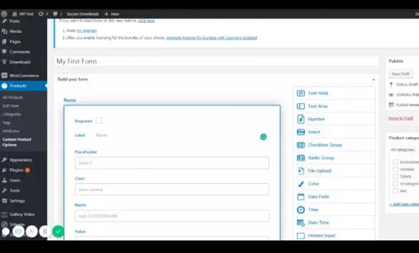 WooCommerce Custom Product Addons — настройки товаров с индивидуальными опциями