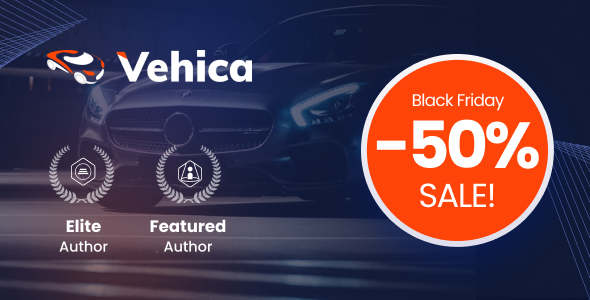 Vehica — WordPress-тема для автосалонов и автомобильных каталогов