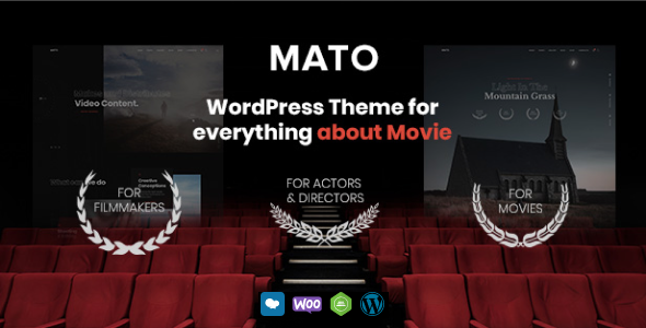 Mato - WordPress тема для киностудий и кинематографистов