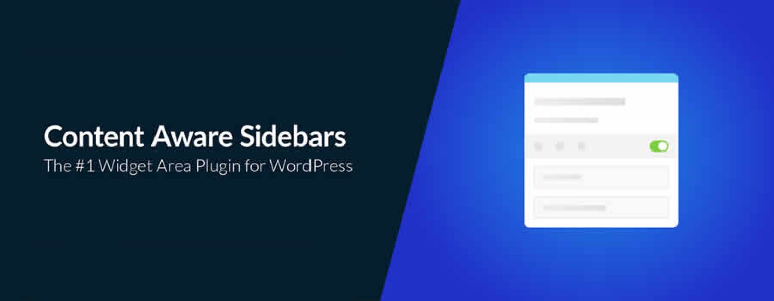 Content Aware Sidebars Pro — уникальные боковые панели для WordPress