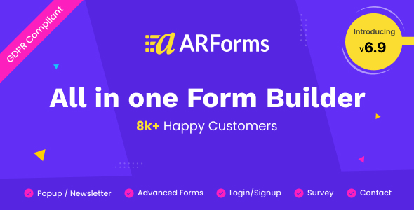 ARForms — плагин для создания форм на WordPress