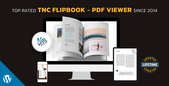 TNC FlipBook — просмотр PDF-файлов на вашем WordPress-сайте