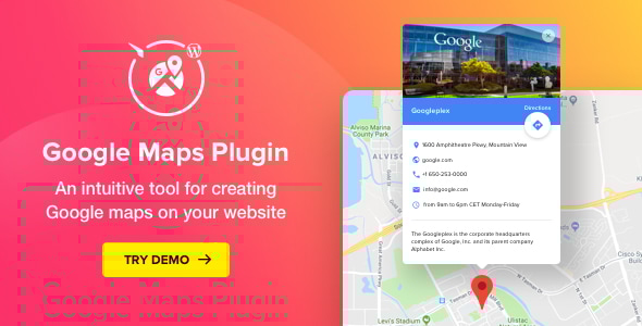 Google Maps – удобный плагин карты для WordPress