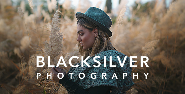 Blacksilver – WordPress тема для профессиональных фотографов