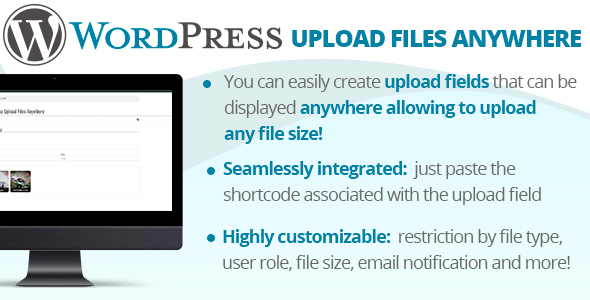 WordPress Upload Files Anywhere — загрузка файла на любую страницу