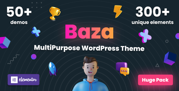 Baza – высокопроизводительная WordPress-тема для бизнеса и творчества