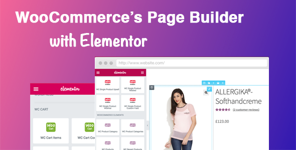 DHWC Elementor — расширение возможностей WooCommerce с помощью Elementor