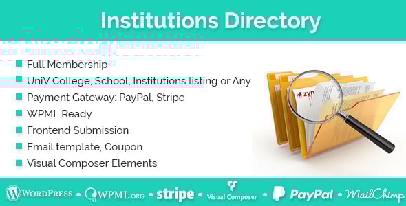 Institutions Directory — каталог учебных учреждений для WordPress