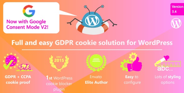 WeePie Cookie Allow — плагин для соблюдения GDPR на WordPress